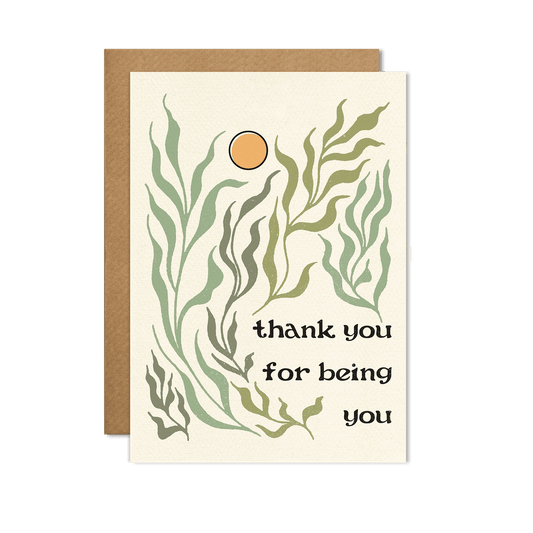 Thank You for Being You Card