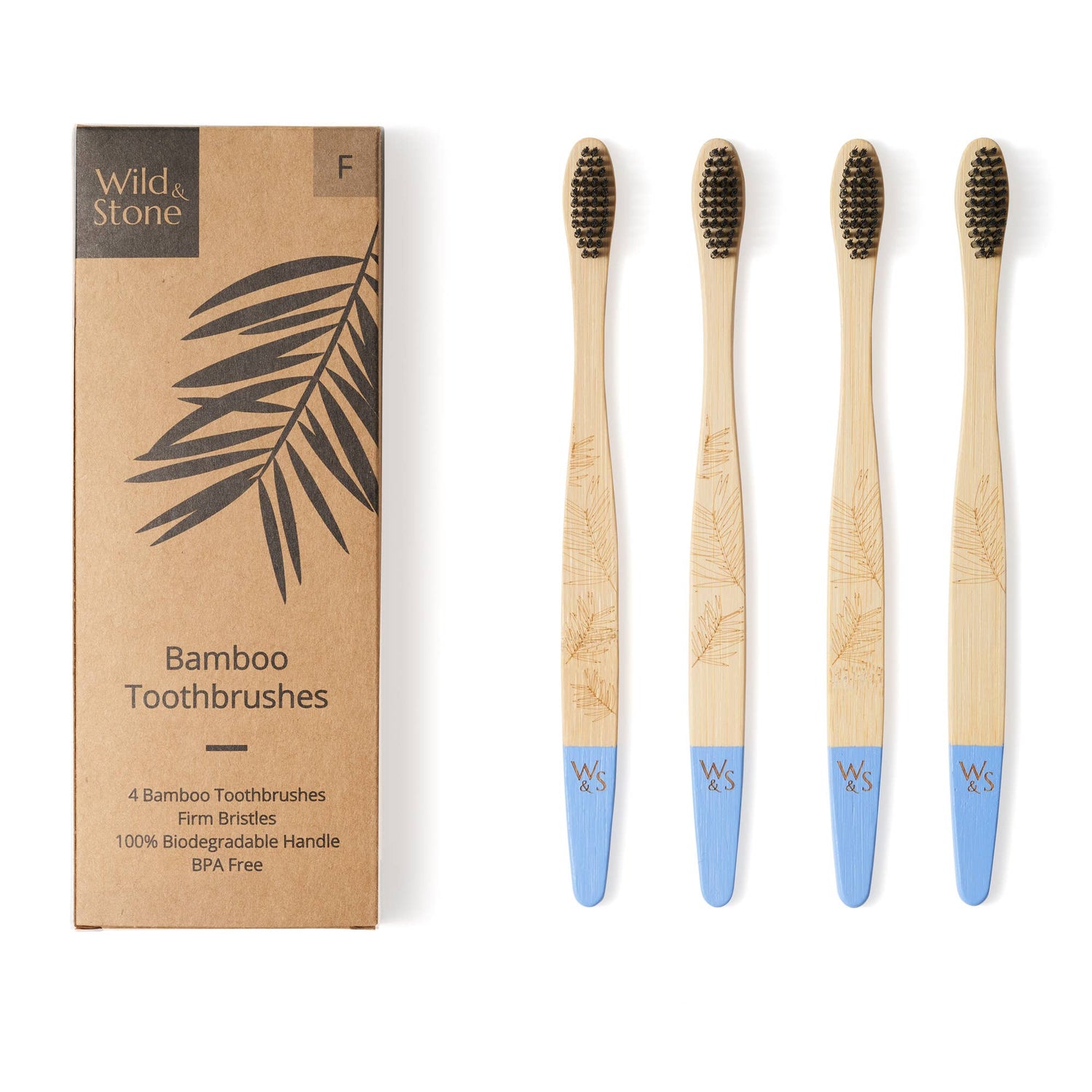 wild and stone bamboo toothbrush firm adult  Edit alt text