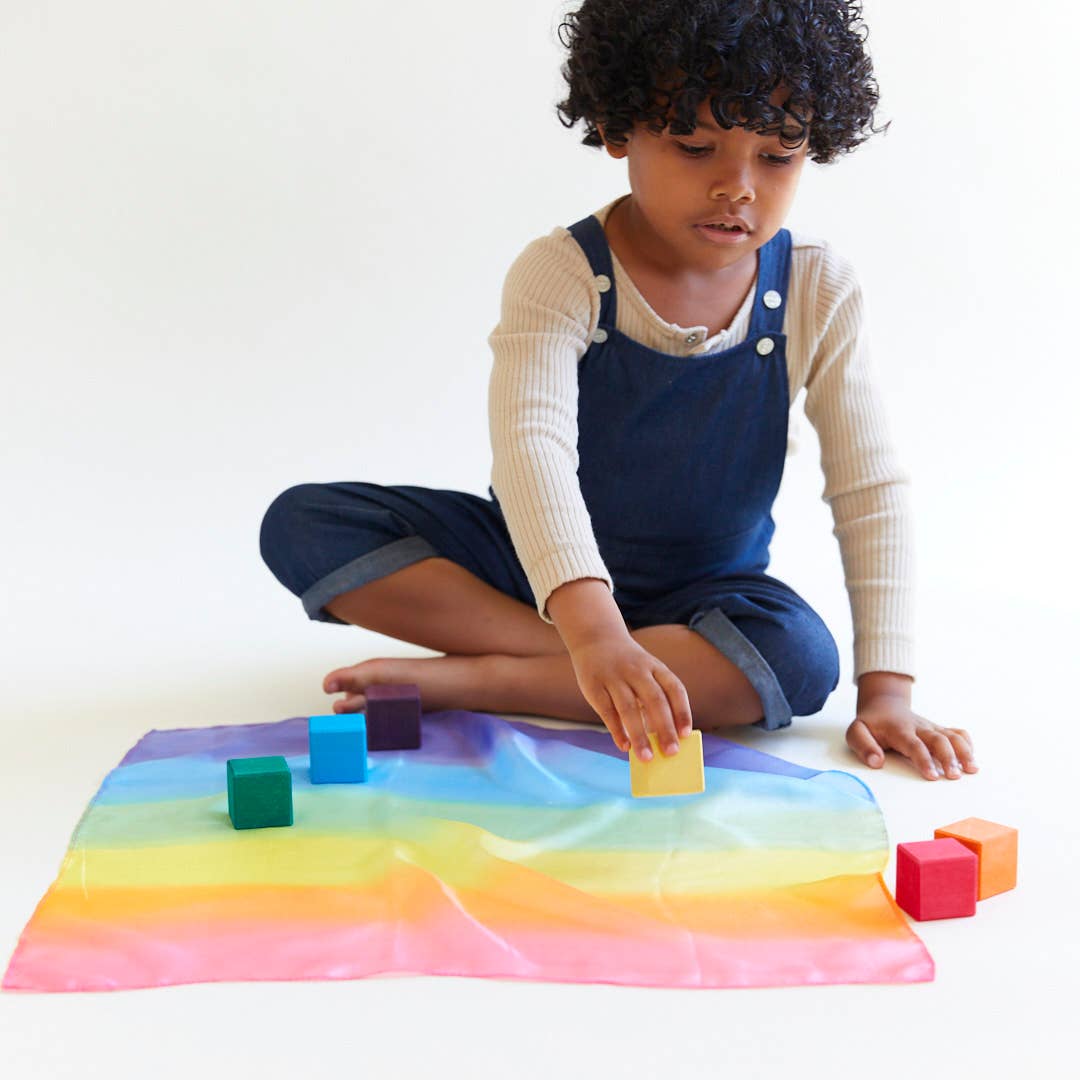 Mini Enchanted Playsilk | Rainbow