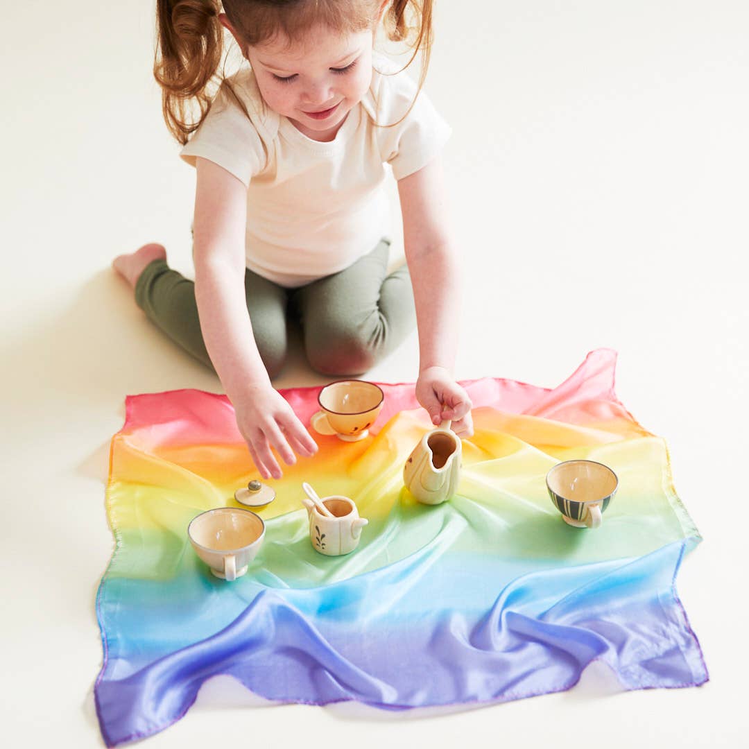 Mini Enchanted Playsilk | Rainbow