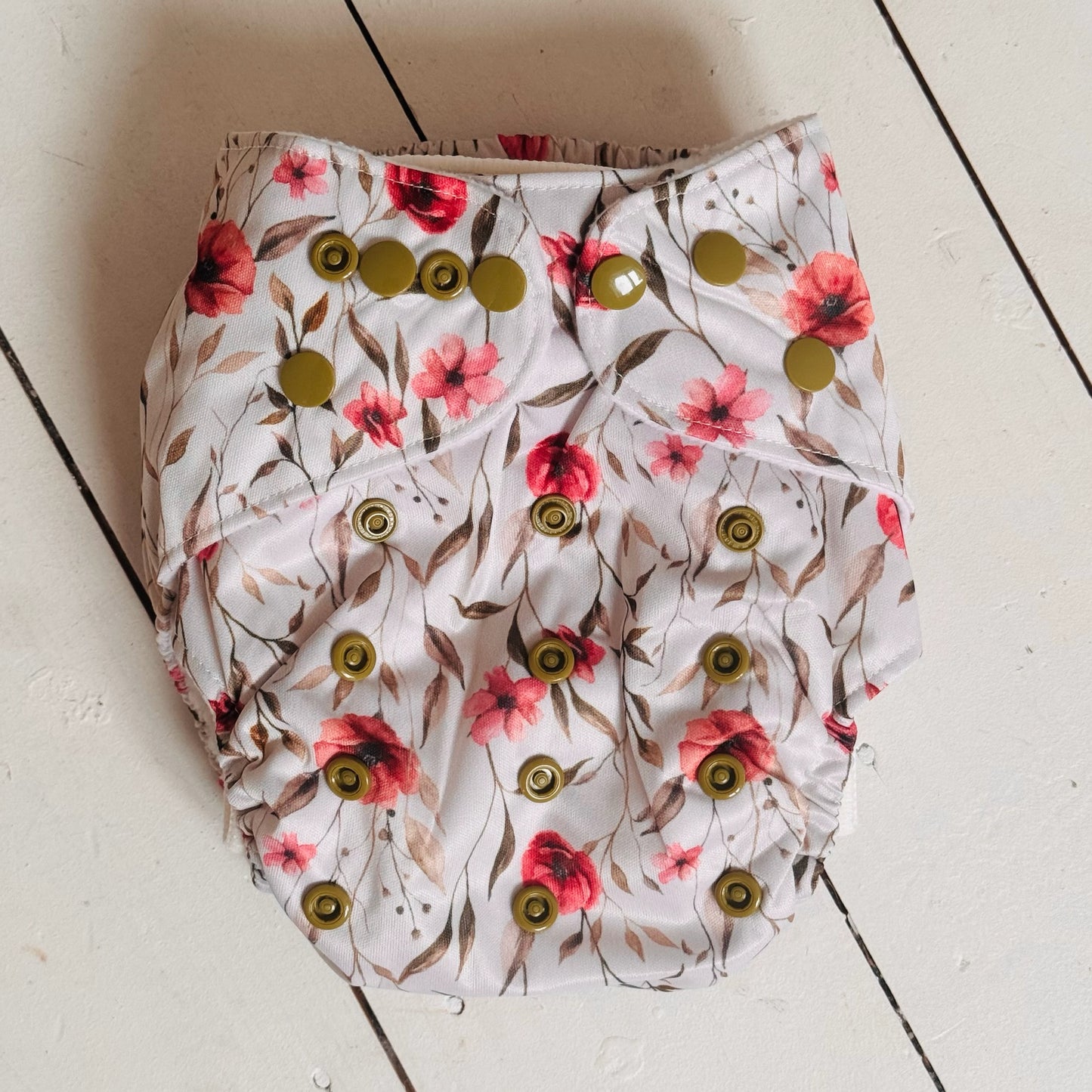 The Pokkit Cloth Nappy | Fleur