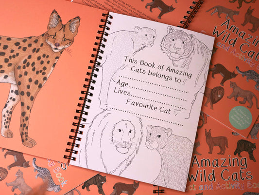 Amazing Wild Cats Fact and Activity Book