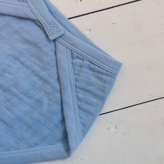 Muslin Baby Bib | Pale Blue