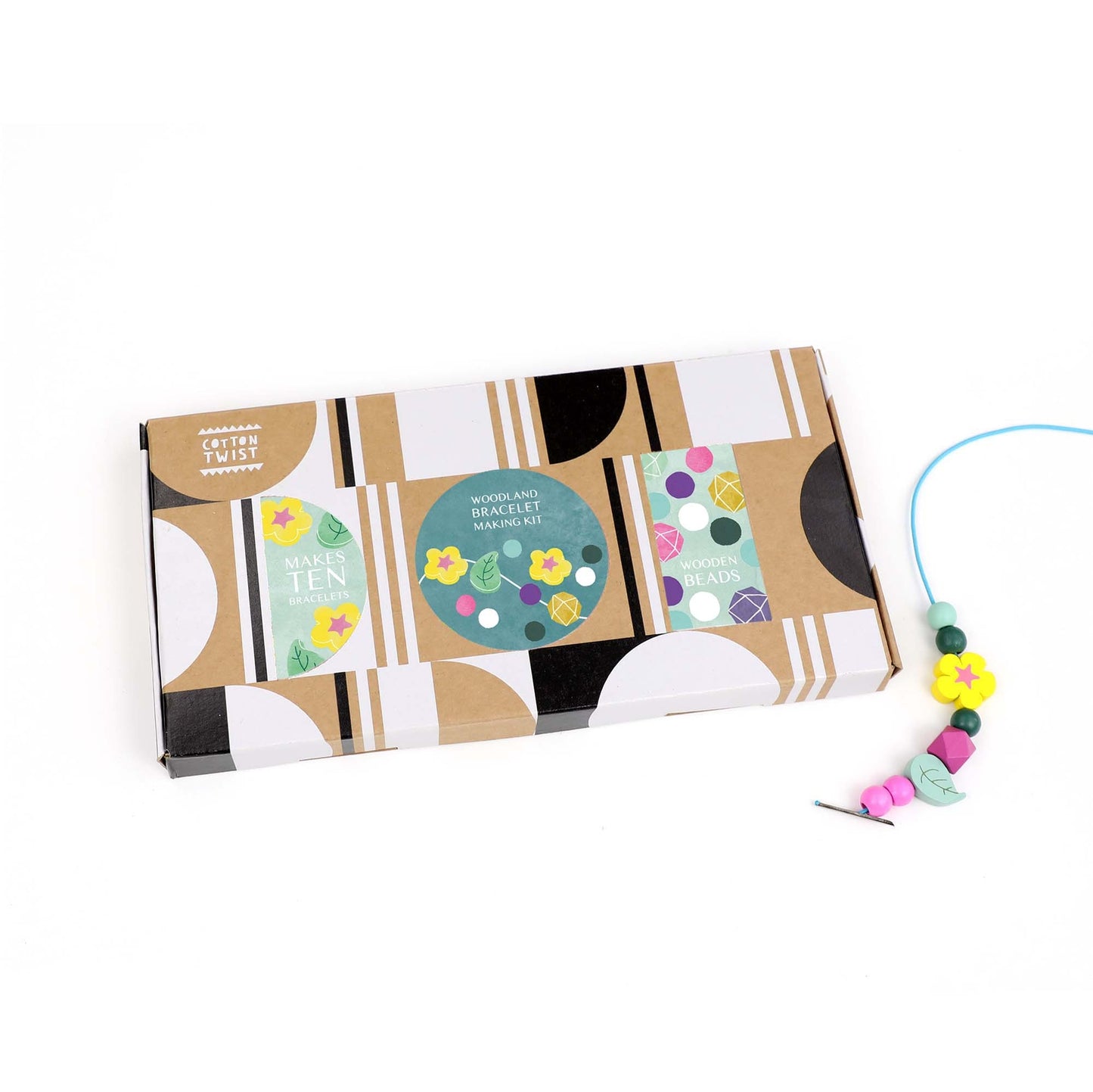 Woodland Bracelet Making Kit | DIY Craft Kit for Kids