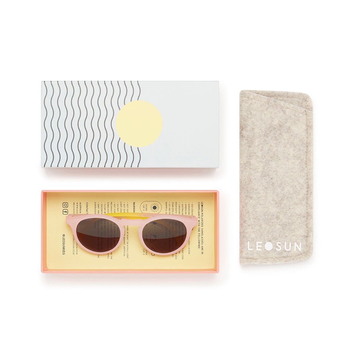 Sunglasses 0-2 Years | Rose Fade