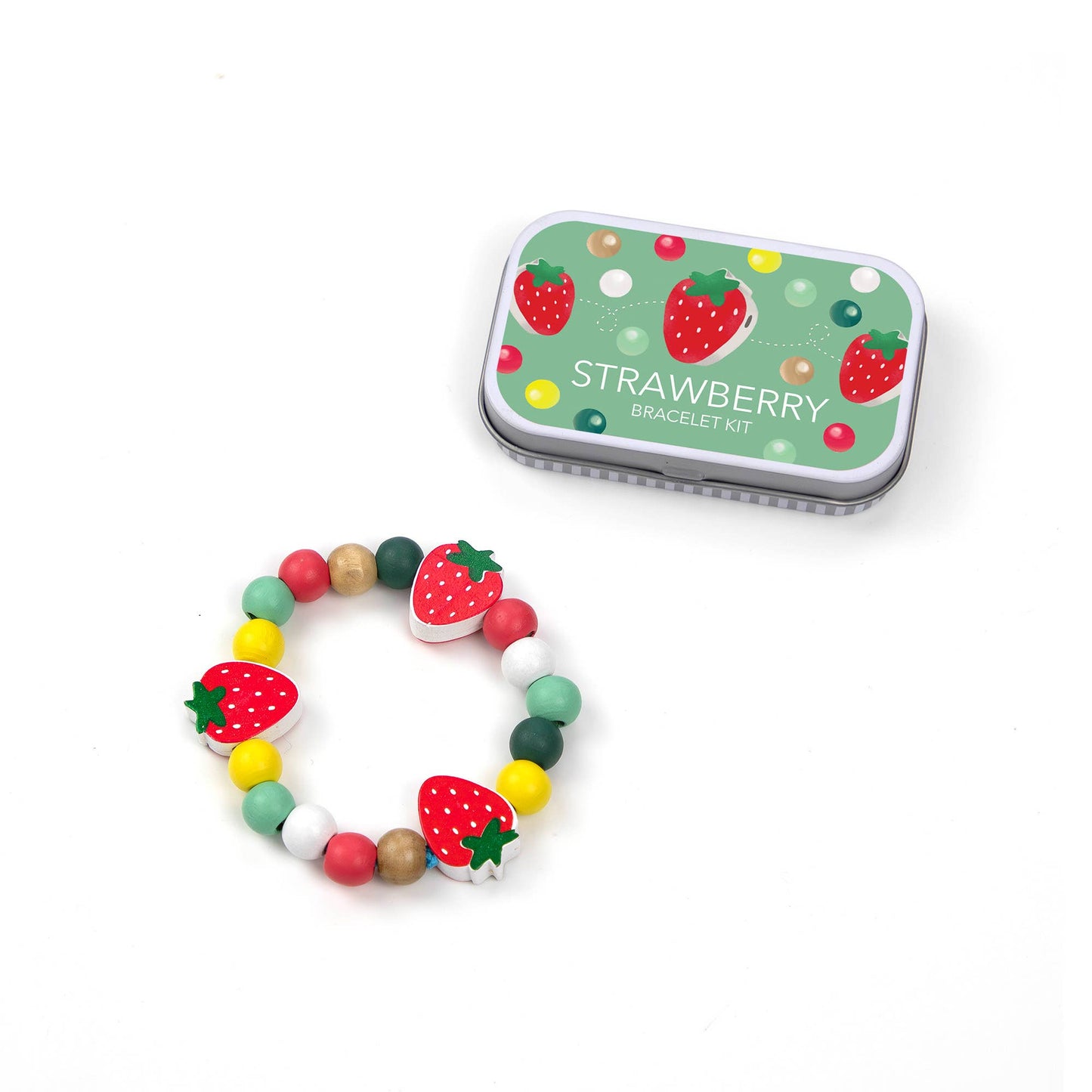 Strawberry Bracelet Gift Kit | DIY Craft Kits for Kids