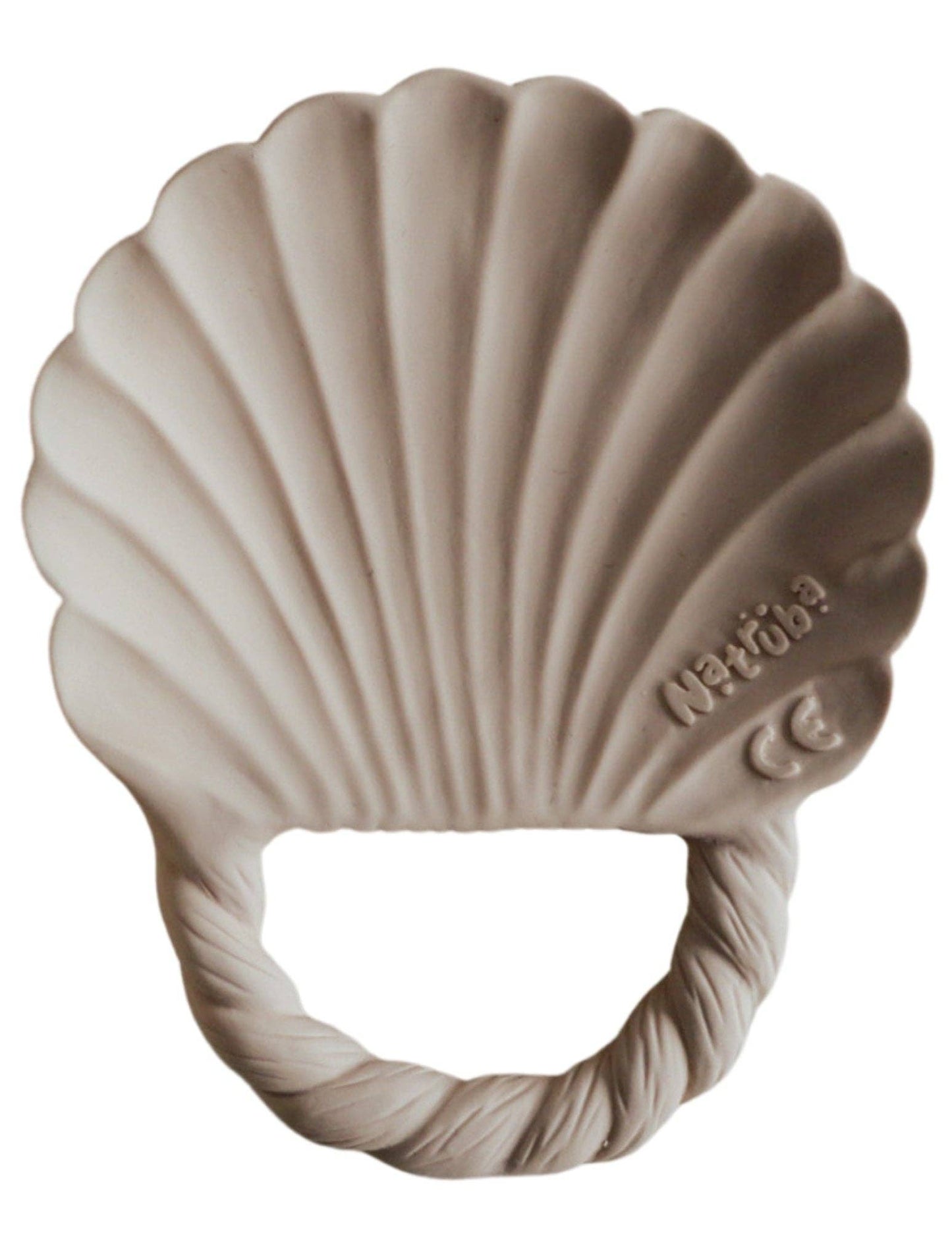 Natural Rubber Teether | Clam
