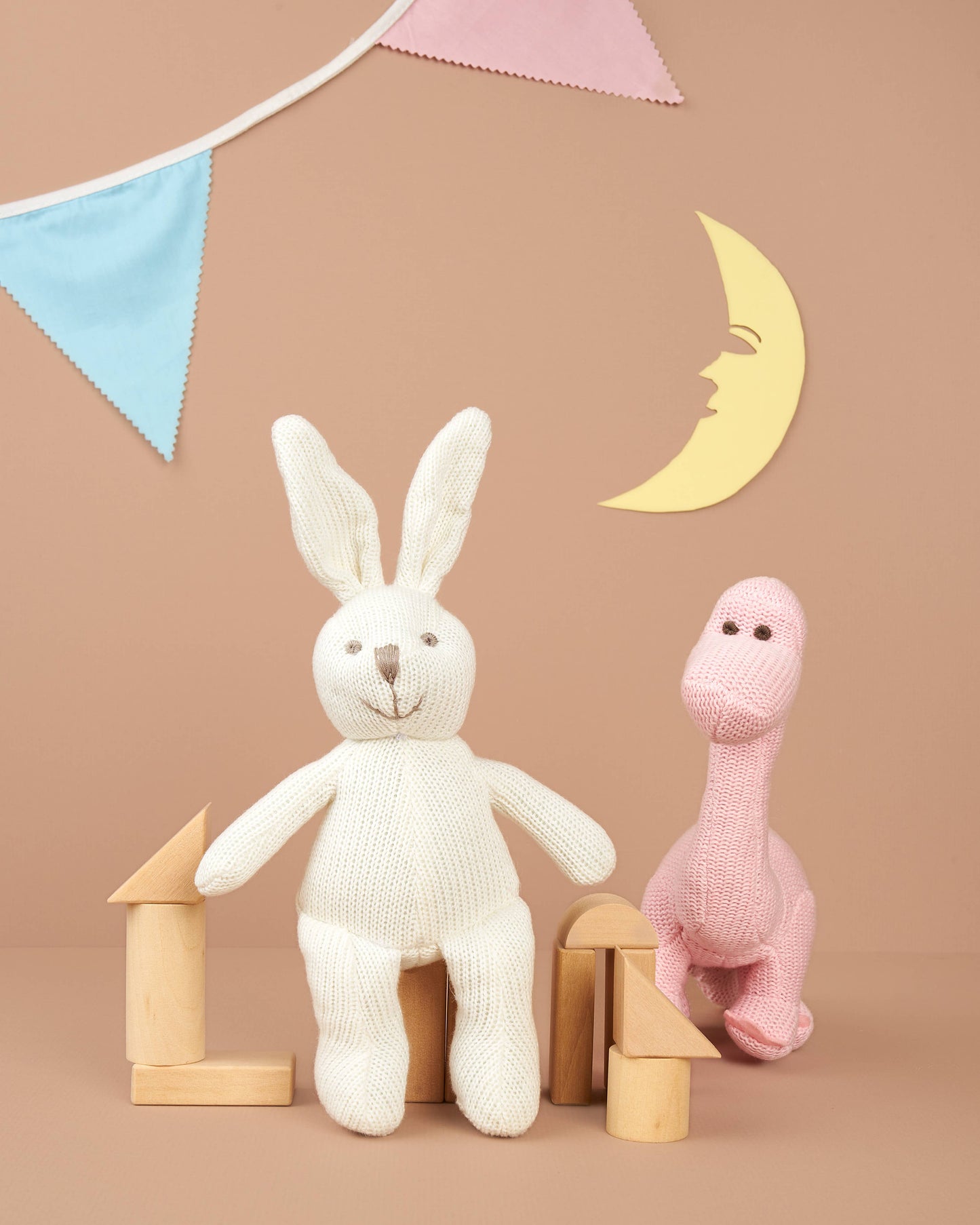 Knitted Bunny Rattle