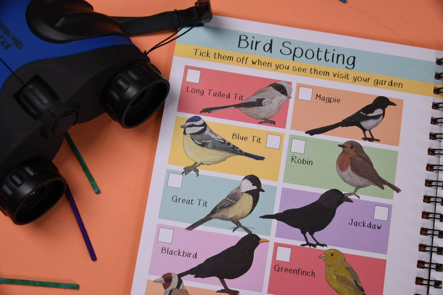 Amazing British Garden Birds Fact and Activity Book