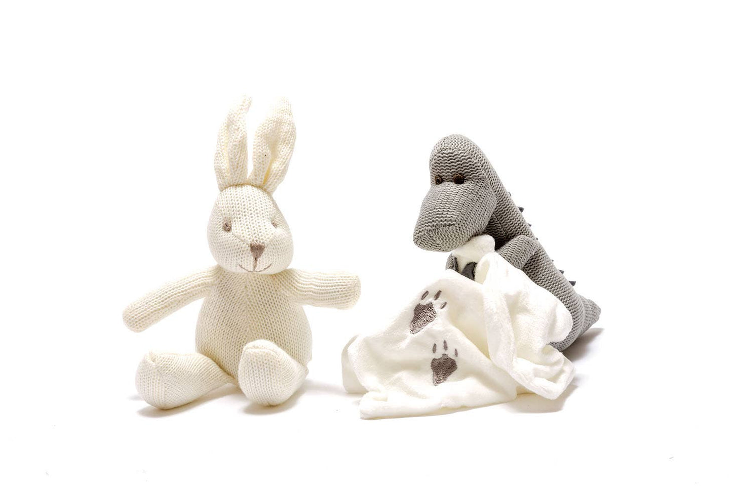 Knitted Bunny Rattle