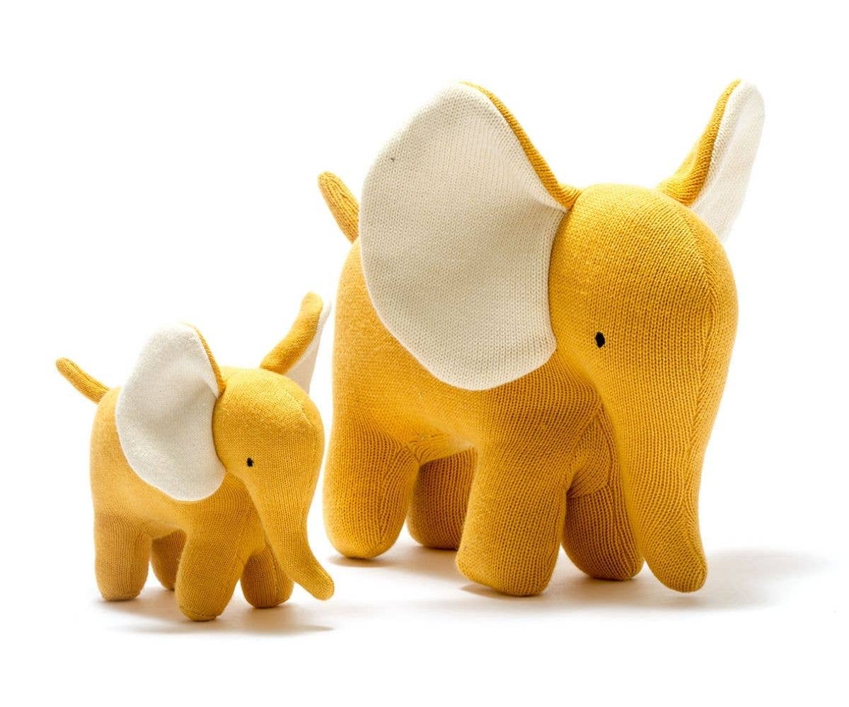 Ellis the Elephant | Knitted Toy