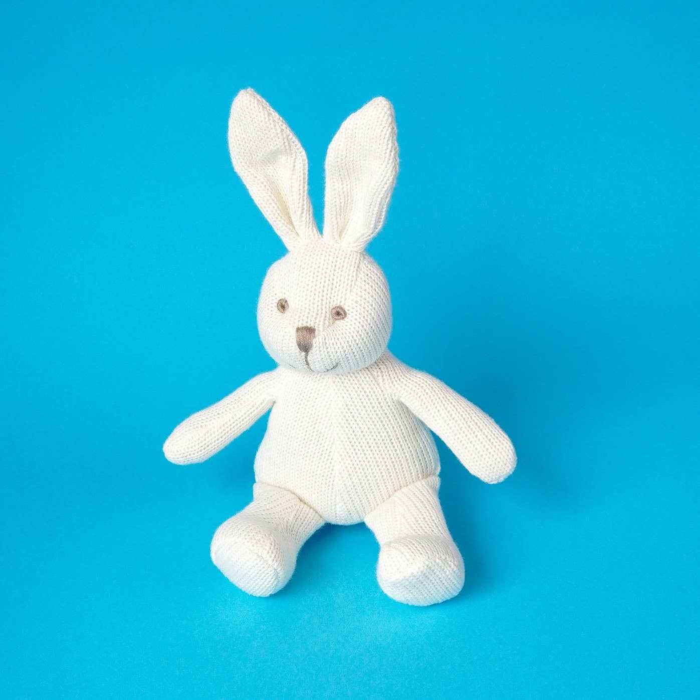 Knitted Bunny Rattle