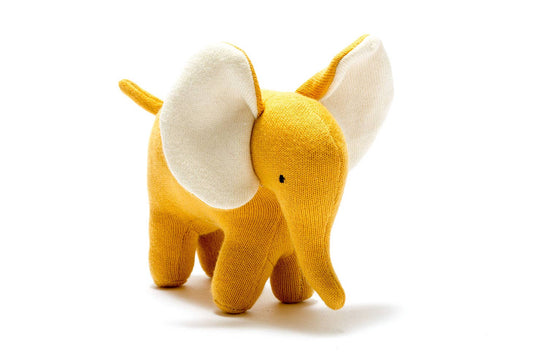 Ellis the Elephant | Knitted Toy