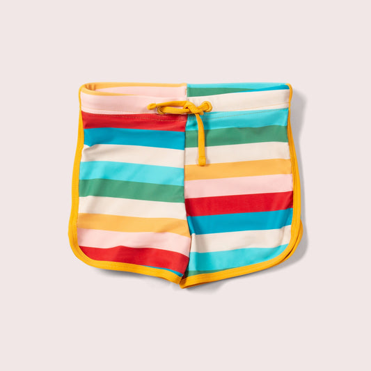 Rainbow Upf 50+ Recycled Swim Shorts