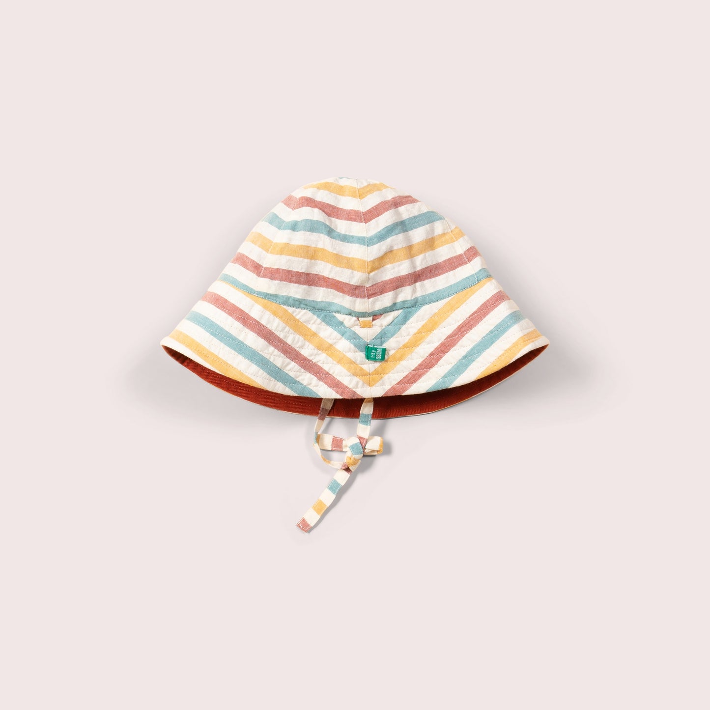 little green radicals reversible kids sunhat 