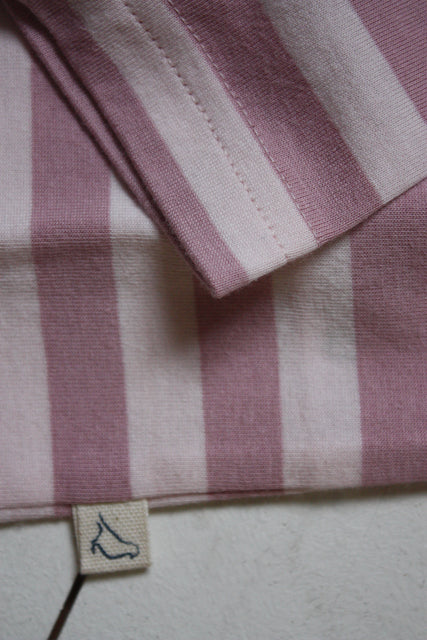 Long Sleeve T-Shirt | Pink Breton Stripe
