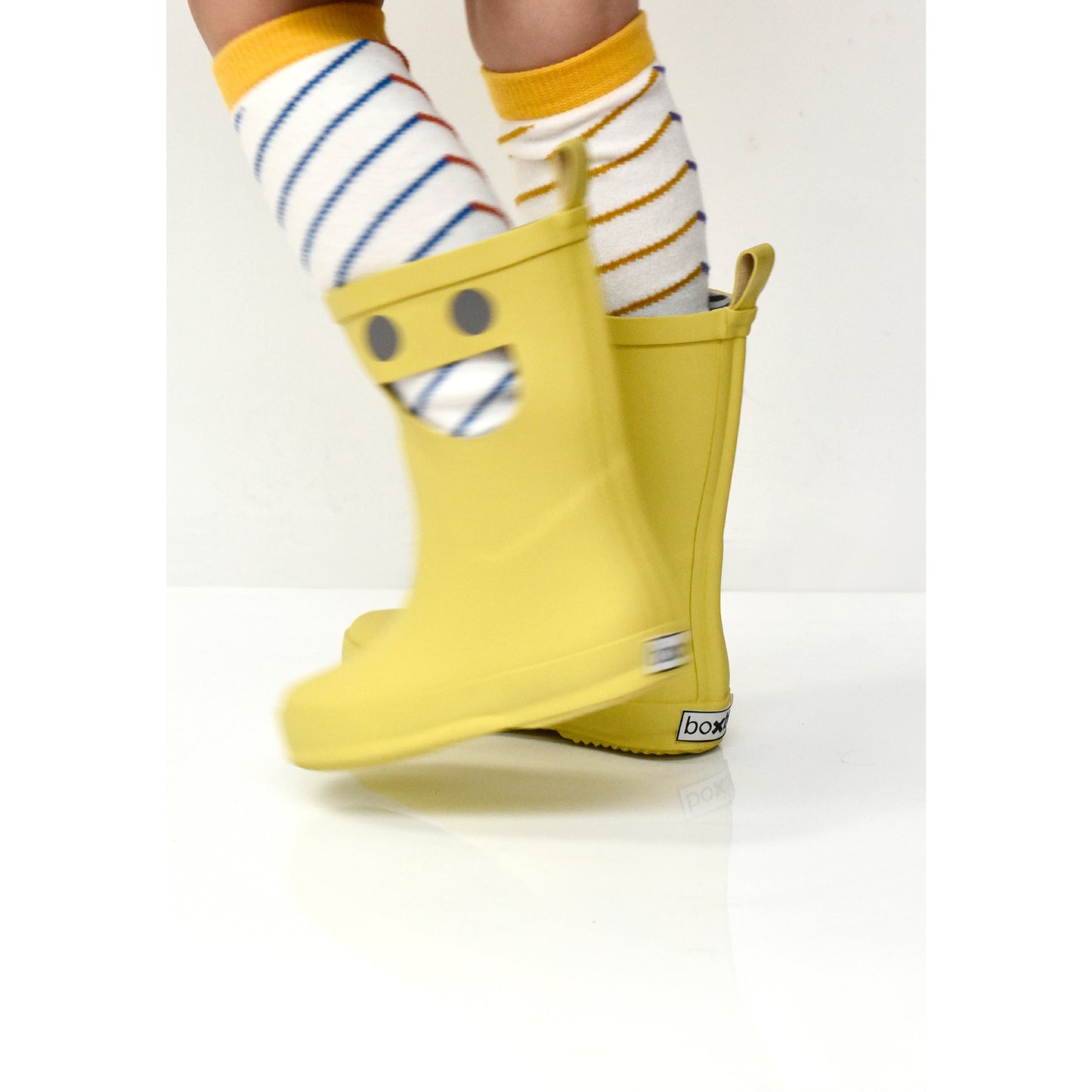 Natural Rubber Boot | Mustard