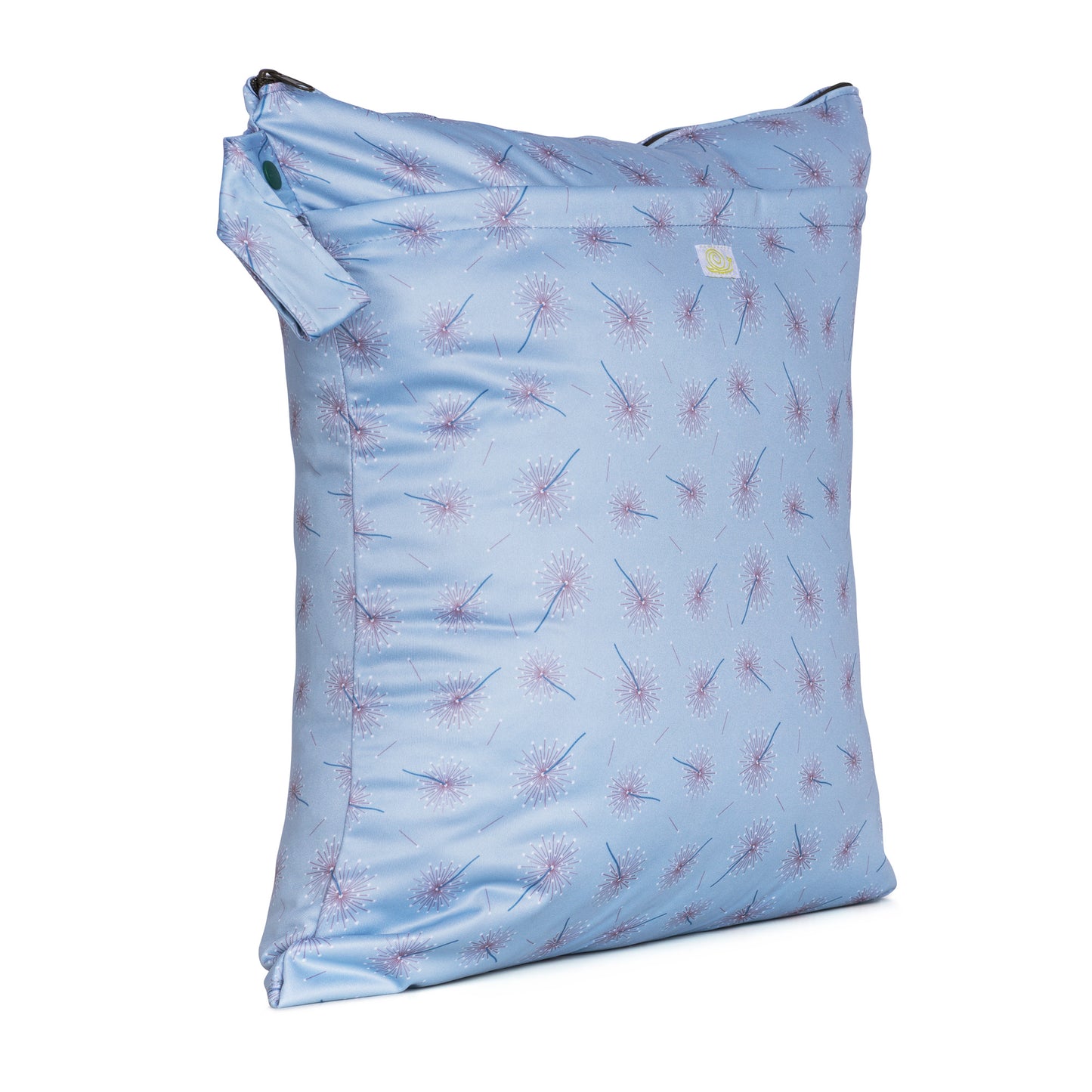 baba and boo double zip wet bag cloth nappy bag dandelions