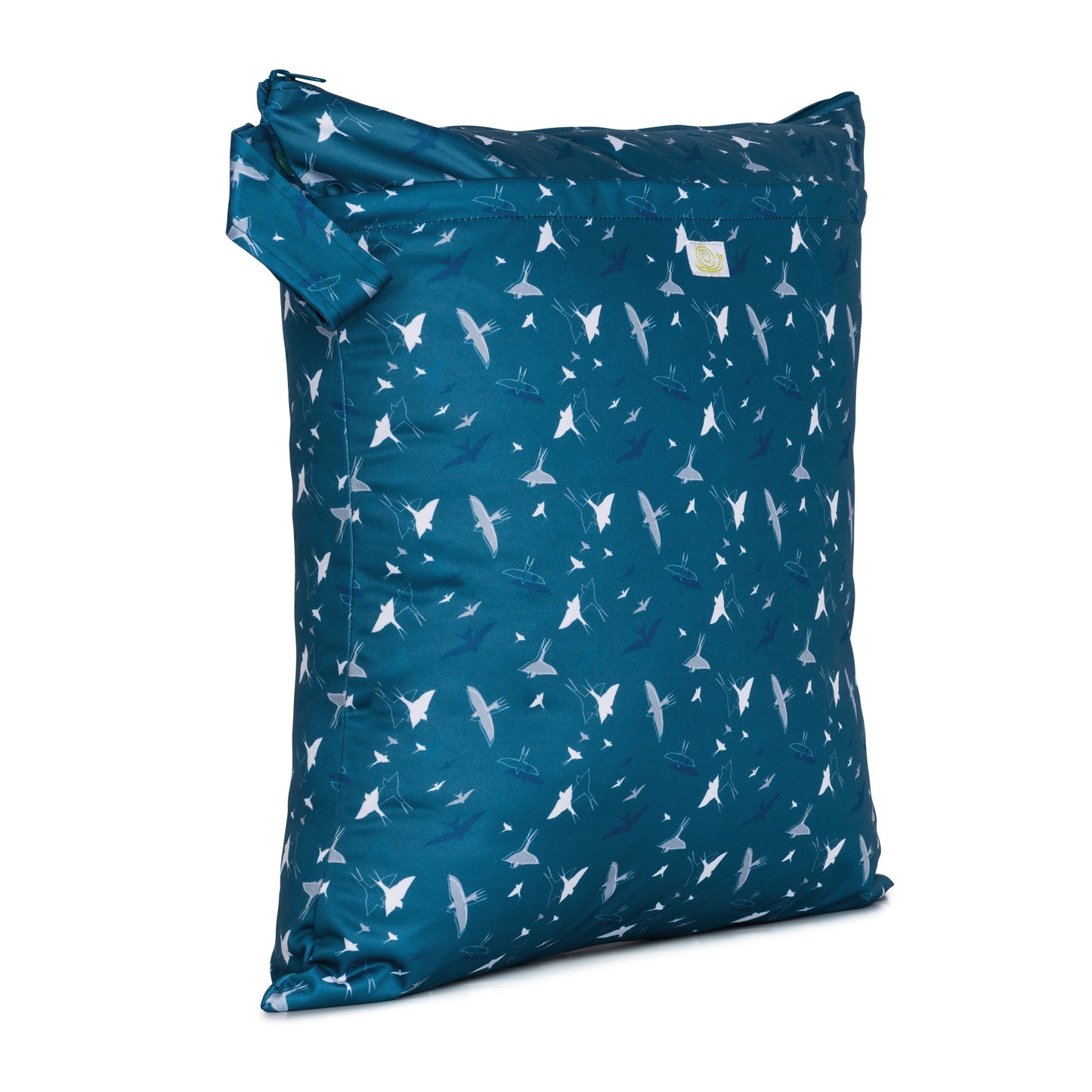 baba and boo double zip wet bag cloth nappy bag swallows