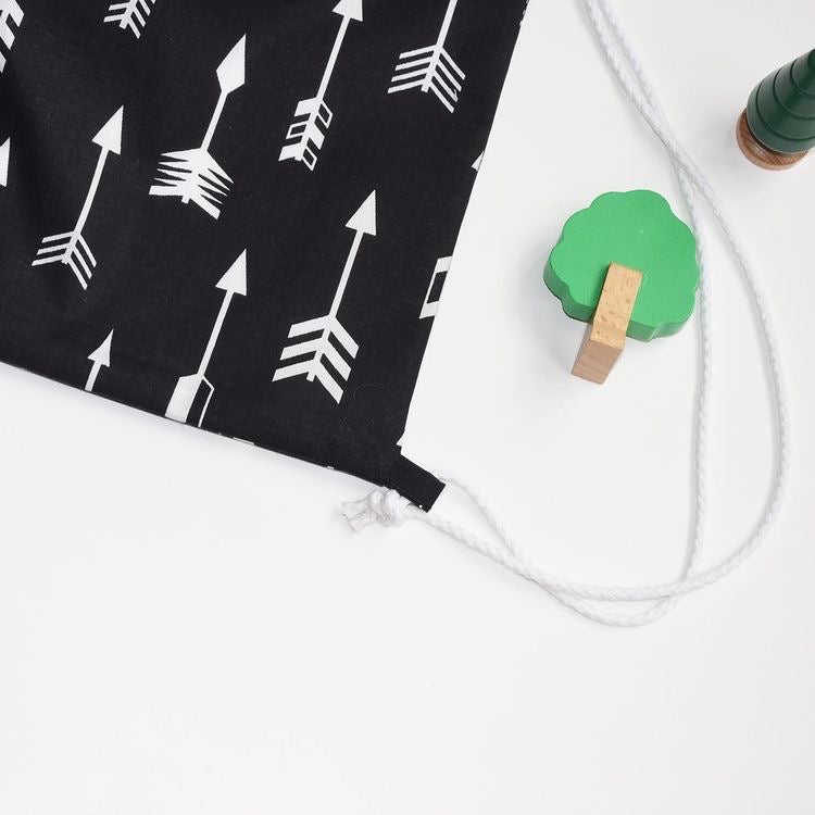 Arrow Drawstring Bag