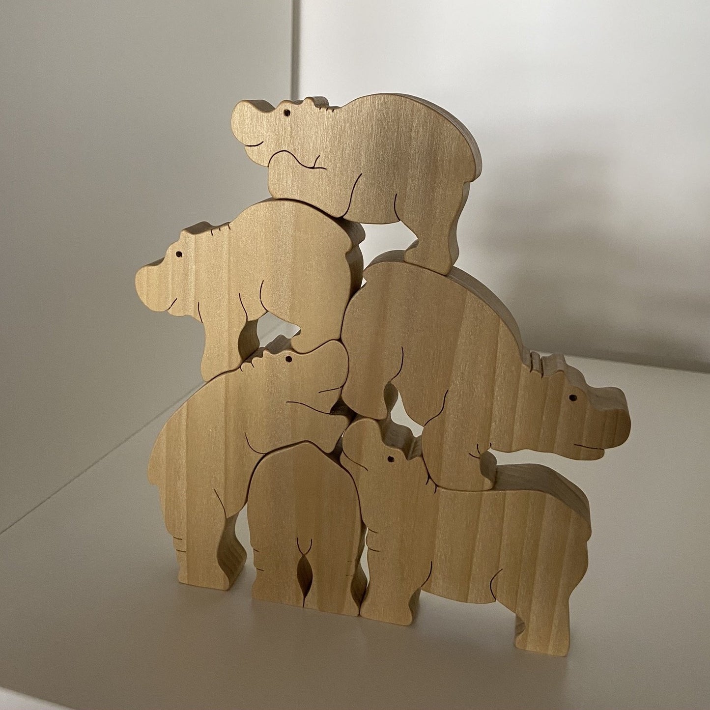 Animal Stackers: Hippos
