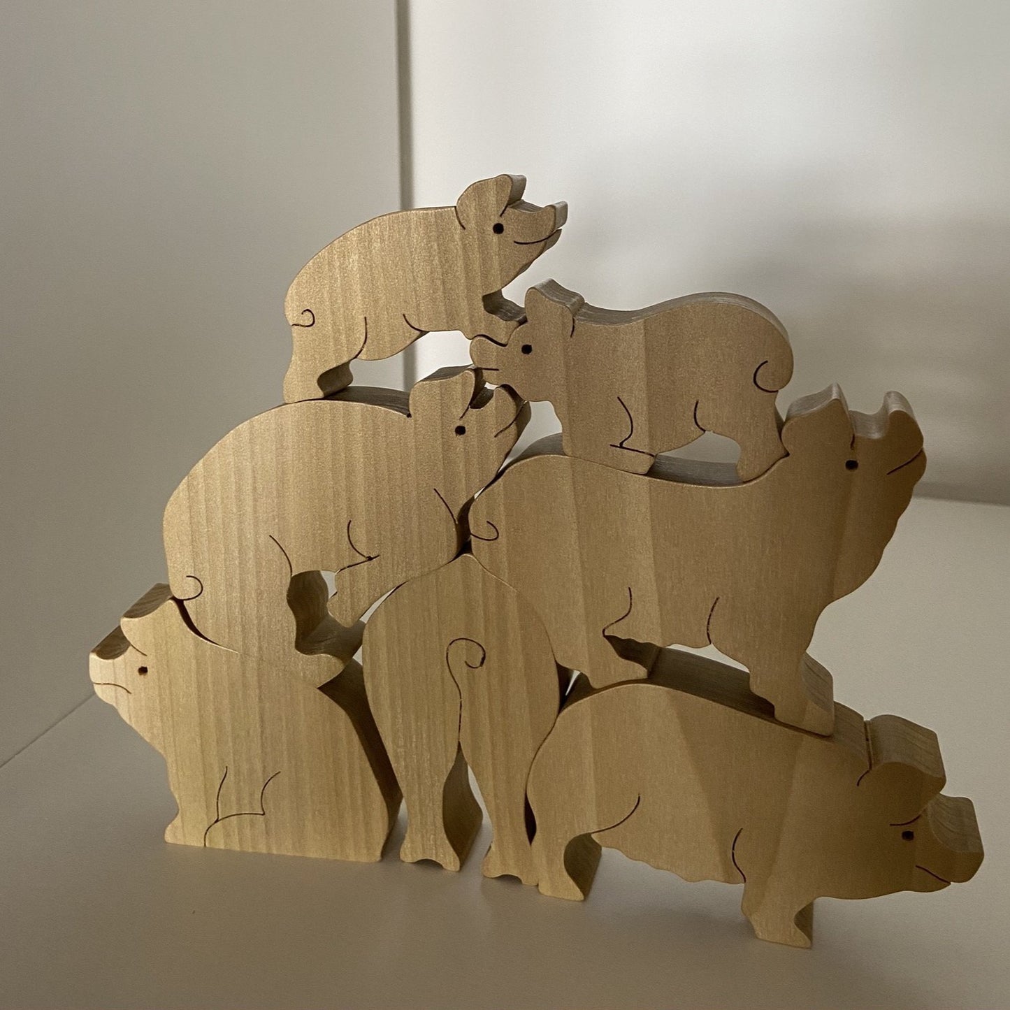 Animal Stackers: Pigs