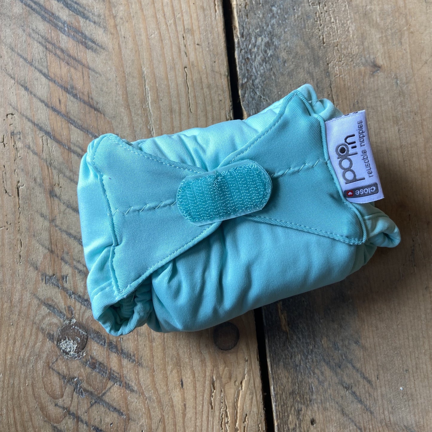 close pop in reusable nappy cloth nappy sky