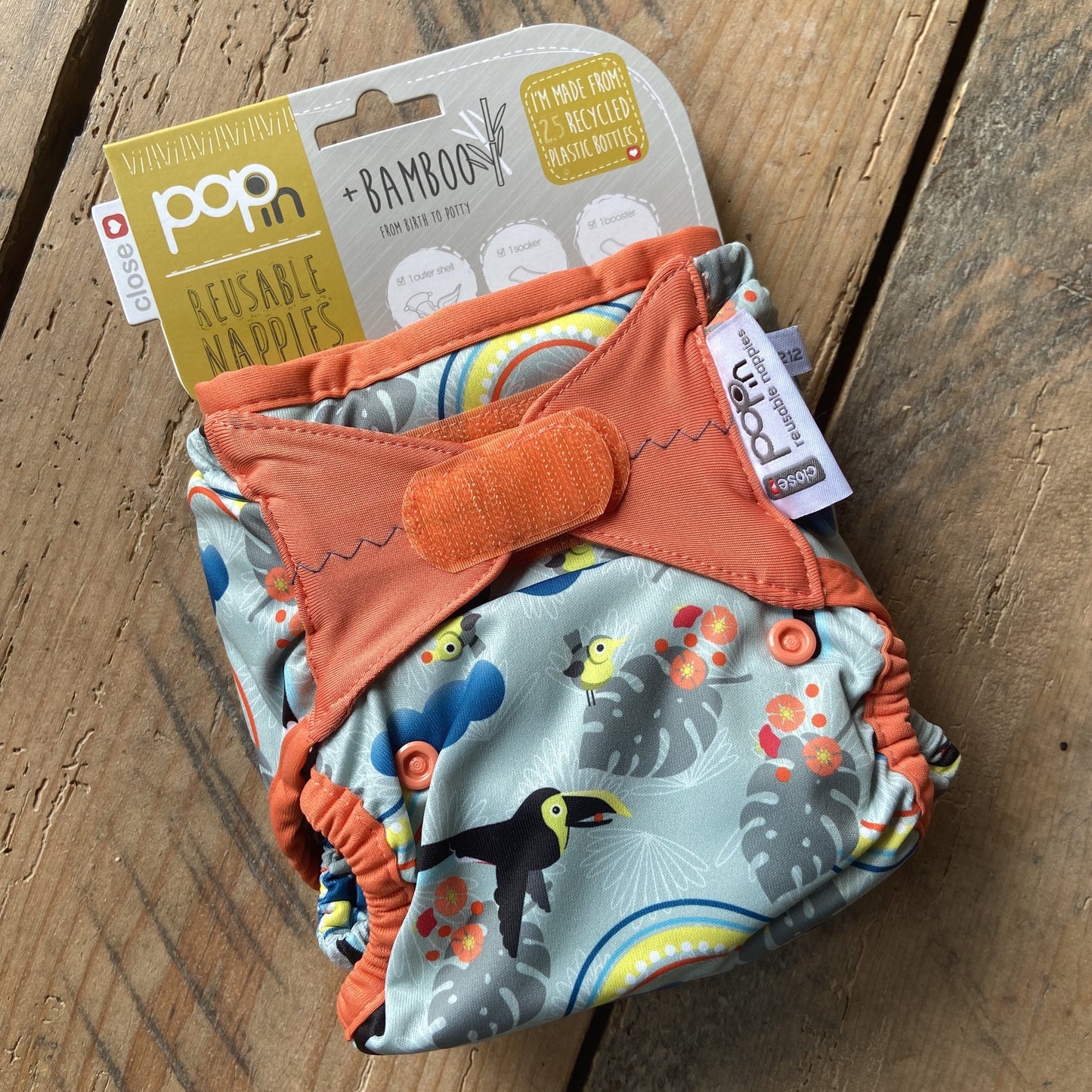 close pop in reusable nappy