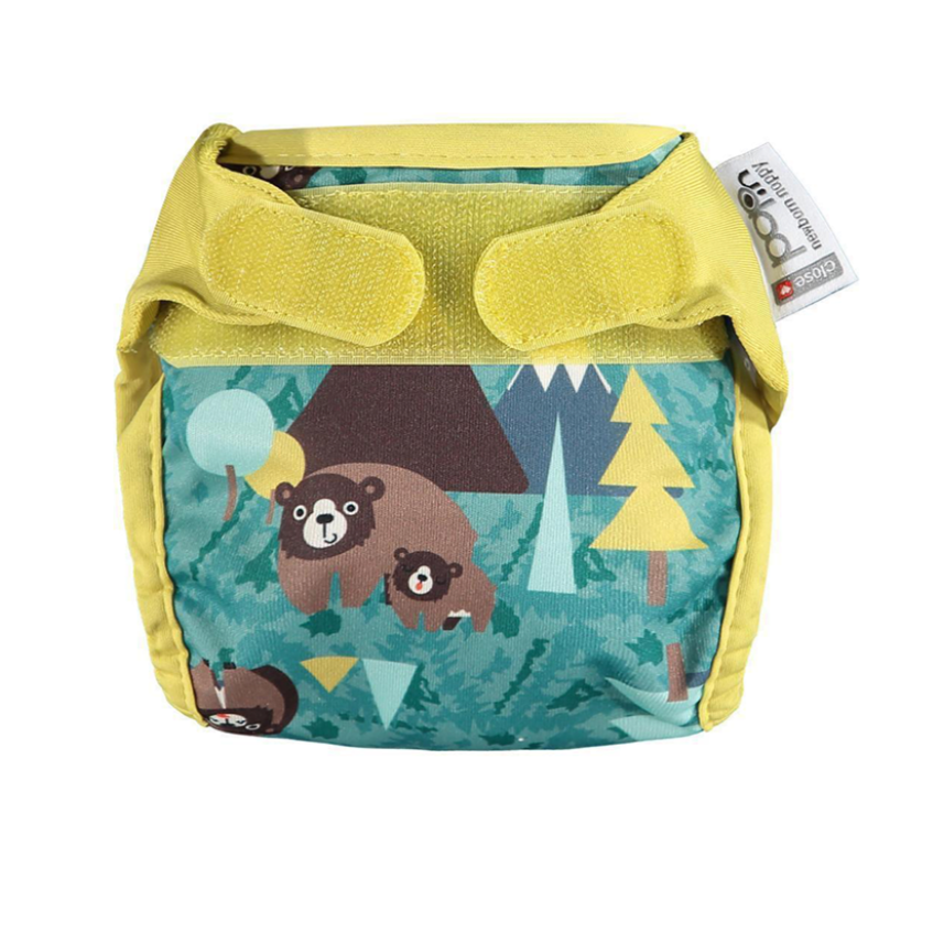 close pop in newborn single reusable nappy