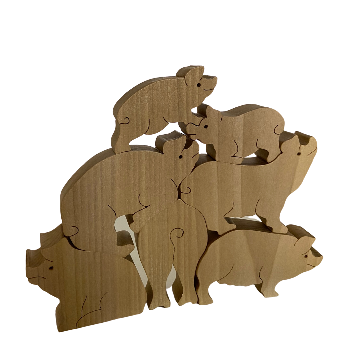 Animal Stackers: Pigs