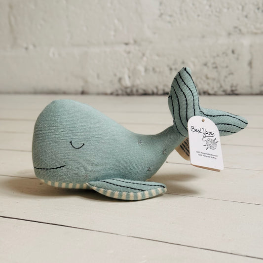 Sleepy Whale | Knitted Toy