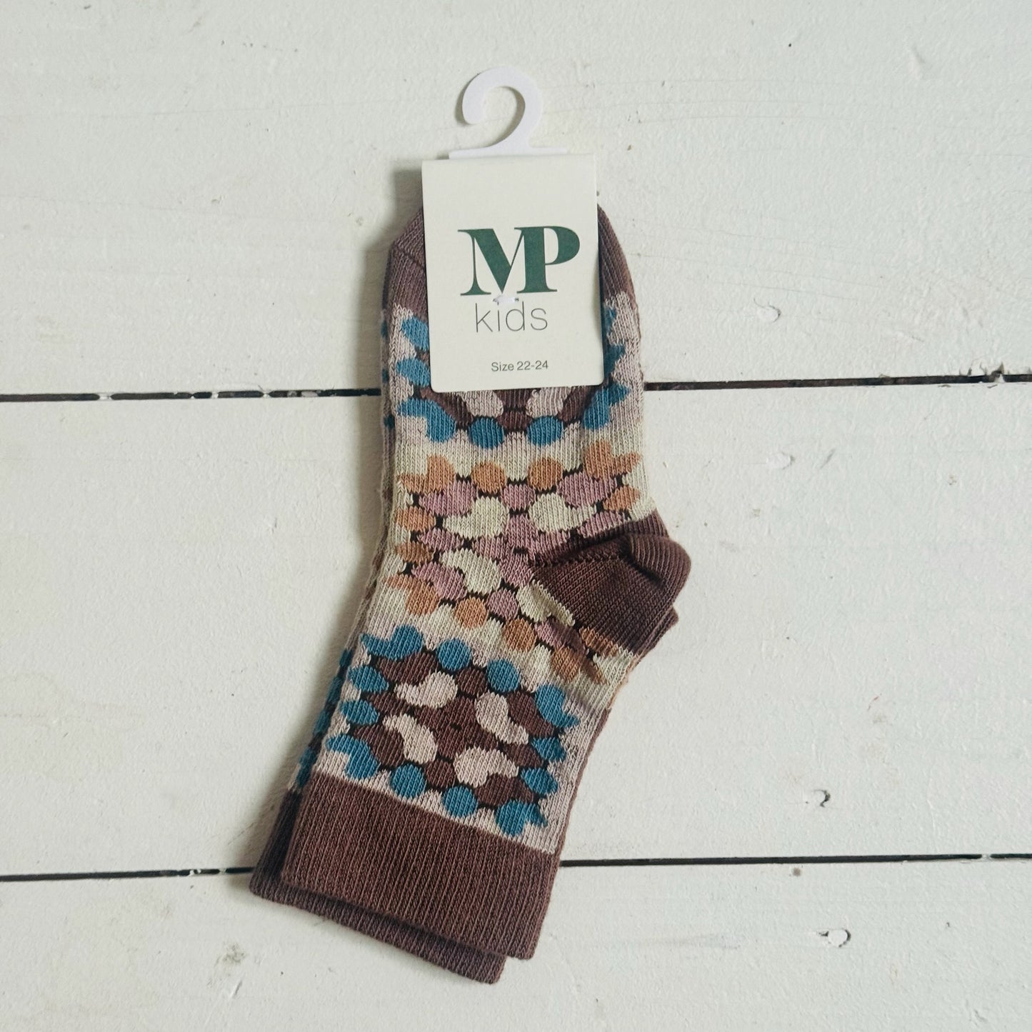 Karla Socks | Light Brown Melange