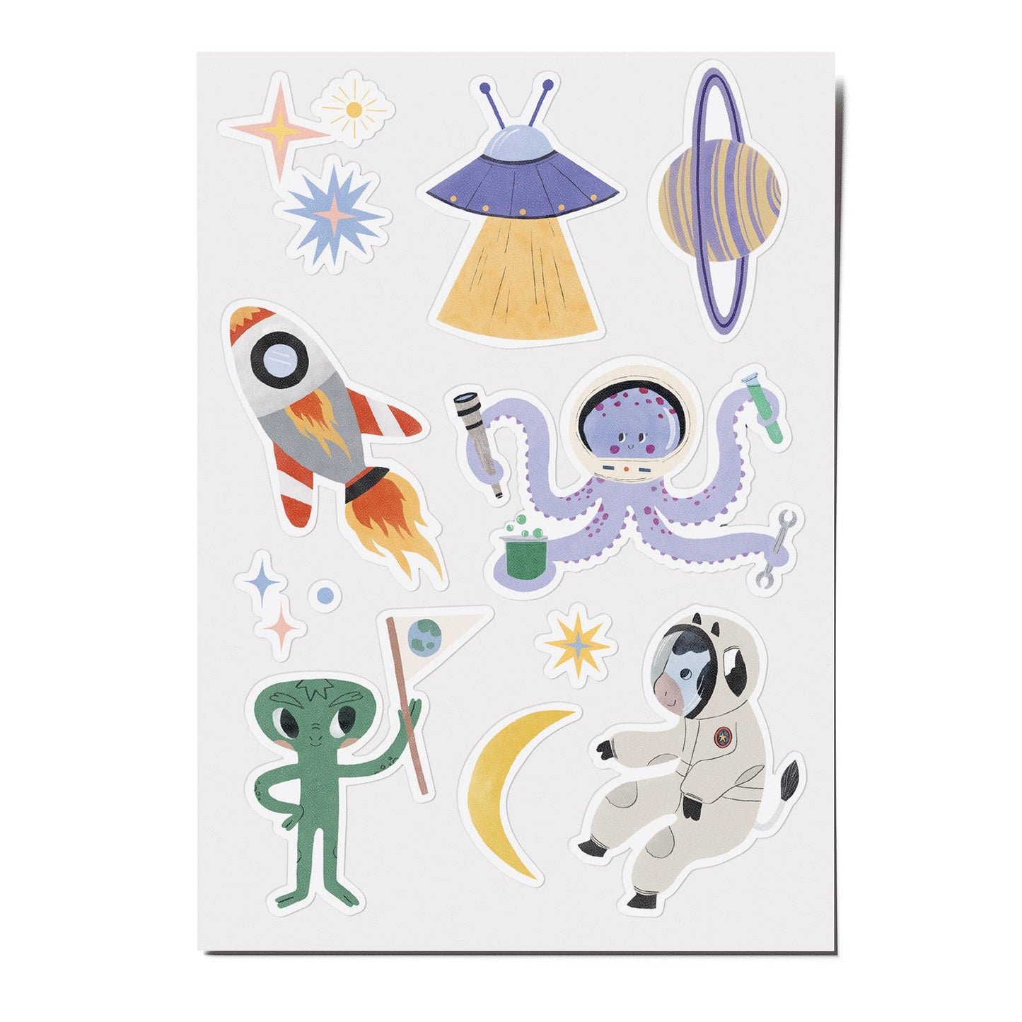 Sticker Sheet "Space" | 3 Sheets