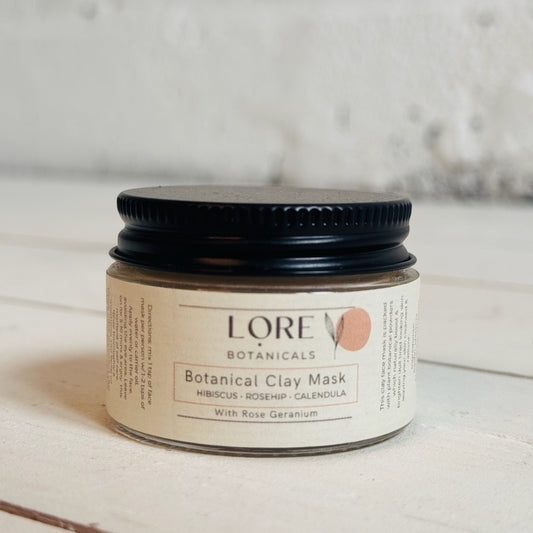 Clay Face Mask | Rose & Geranium