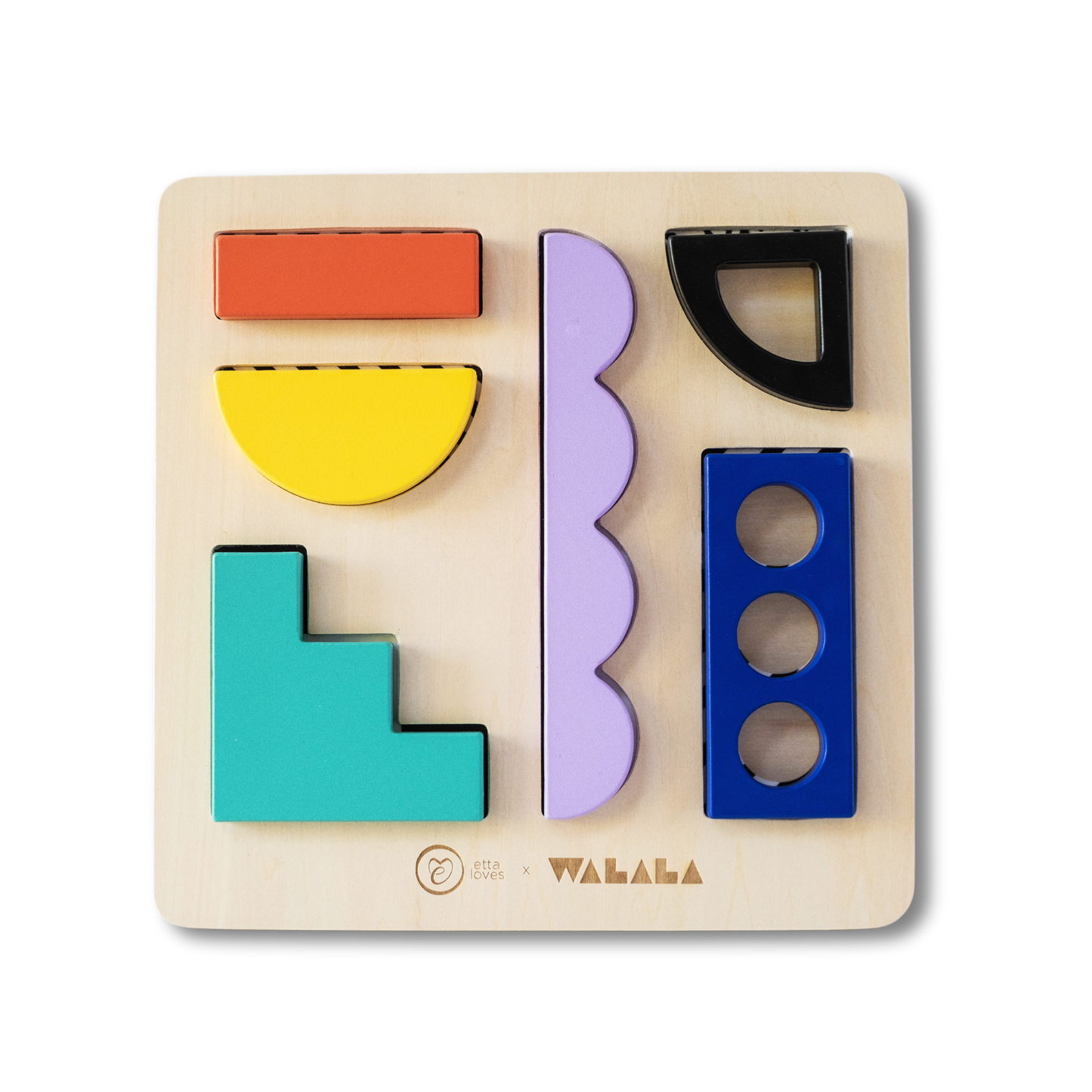Wooden Puzzle Board | Etta Loves x Walala Studio