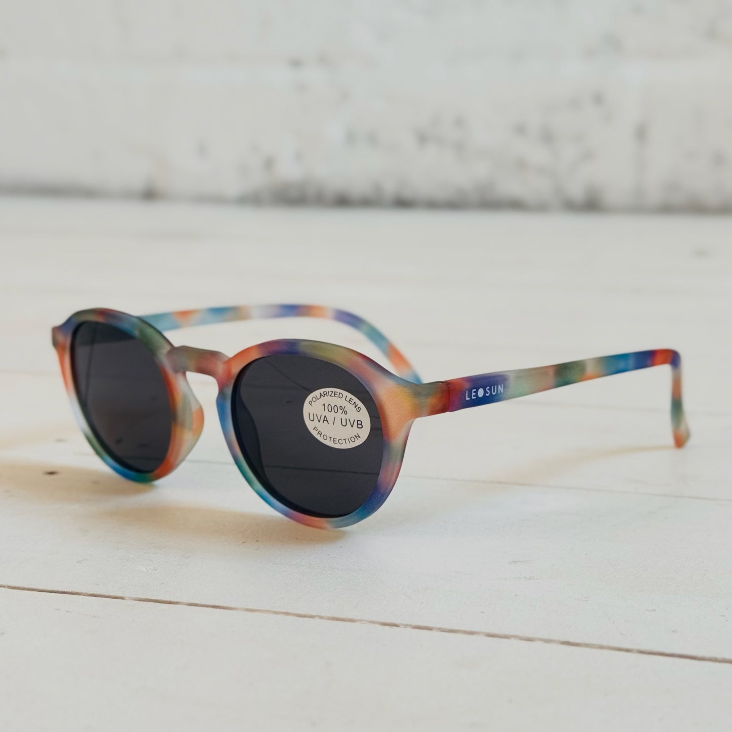 Kids Polarized Sunglasses 5+ years | Faded Rainbow