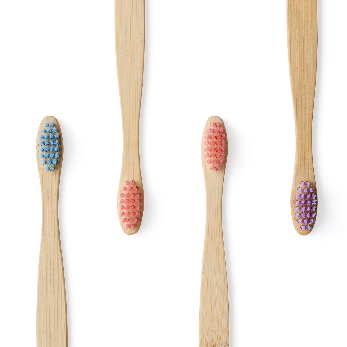 Children's Bamboo Toothbrush (FSC 100%) - 4 Pack - Candy