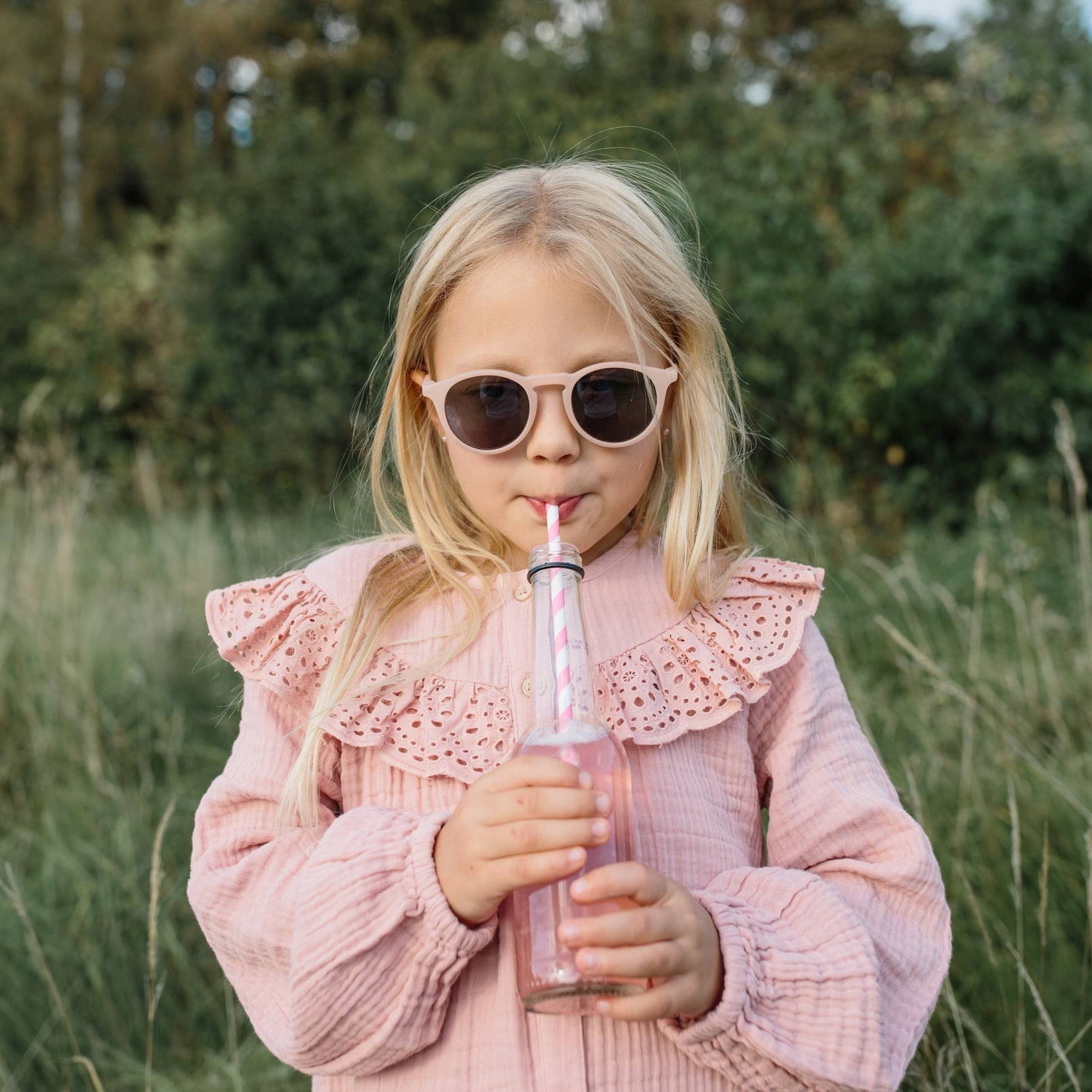 Kids Polarized Sunglasses 3+ years | Dusty Pink