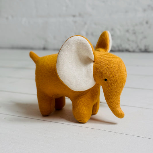 Ellis the Elephant | Knitted Toy