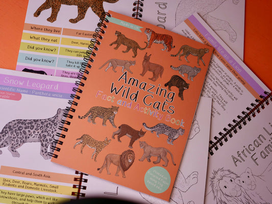 Amazing Wild Cats Fact and Activity Book