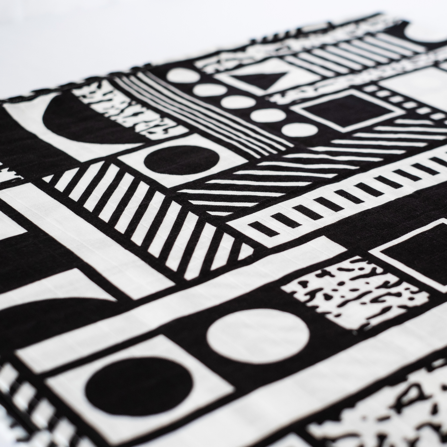 'Mono' Sensory Muslin | Walala Studio