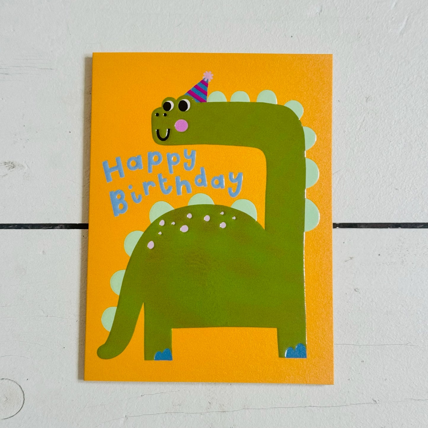 Happy Birthday Dino Card