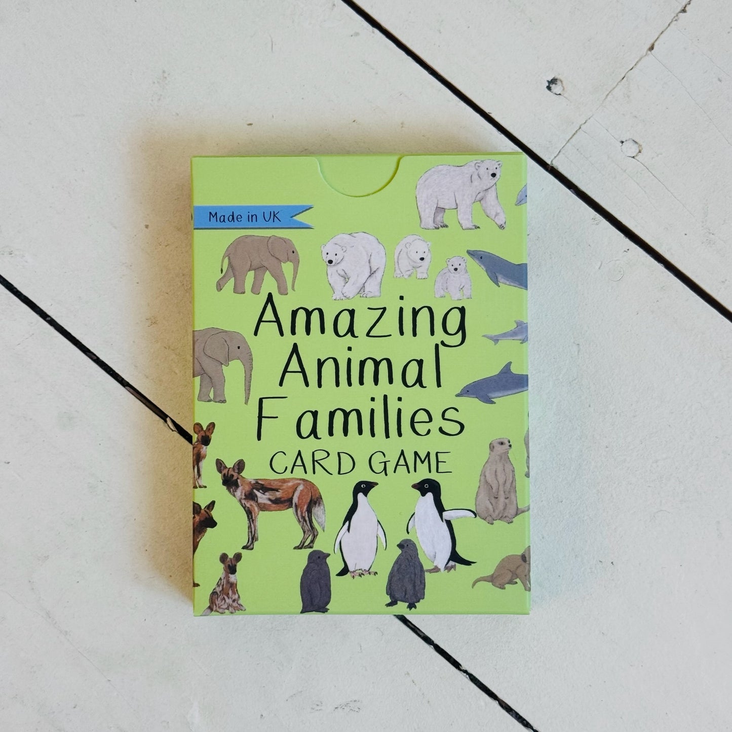 Amazing Animal Families Card Game