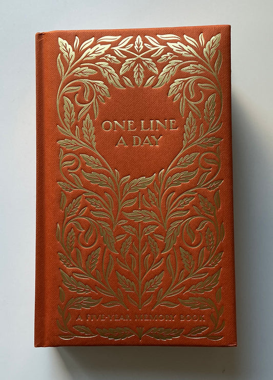 One Line a day. A five-year memory book