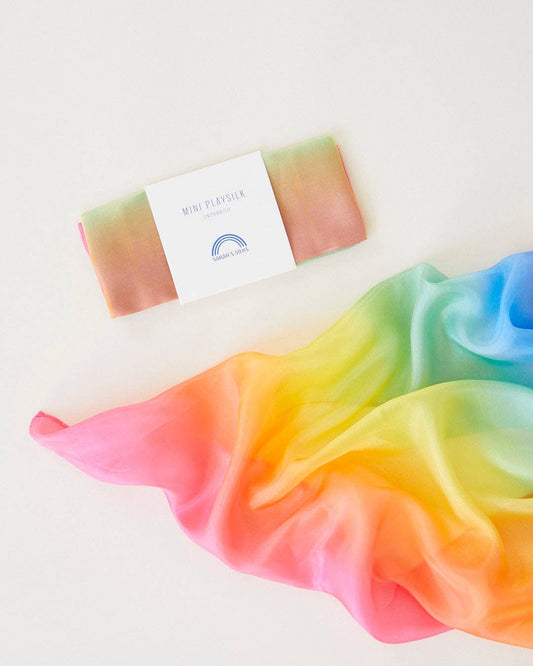Mini Enchanted Playsilk | Rainbow