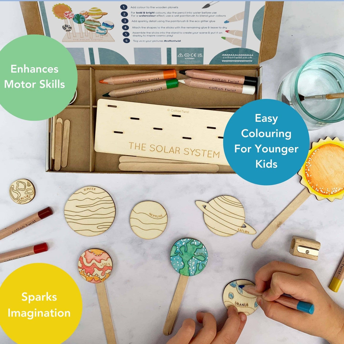 Solar System Craft Kit | DIY Craft Set for Kids