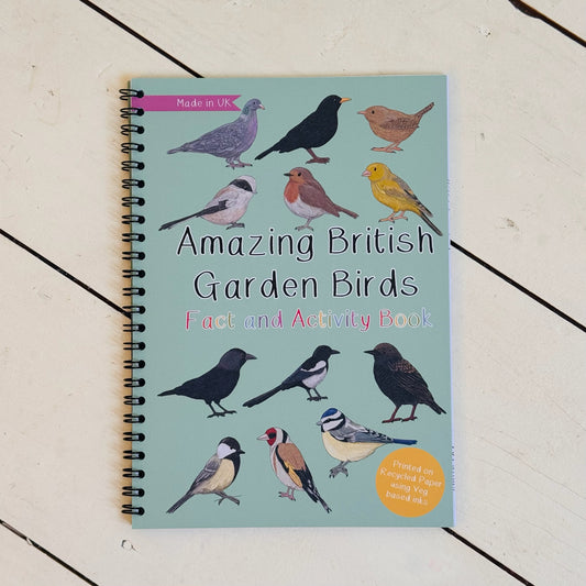 Amazing British Garden Birds Fact and Activity Book 