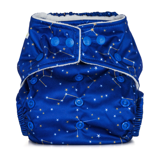 baba and boo one size pocket nappy constellations 