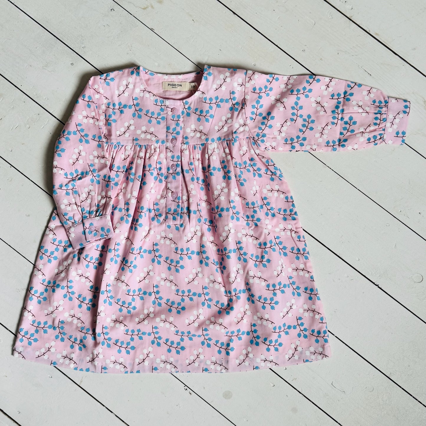 Yoke Dress | Winter Berry