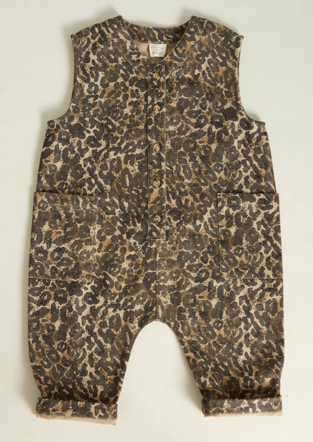 Wren Leopard Oversized Overall